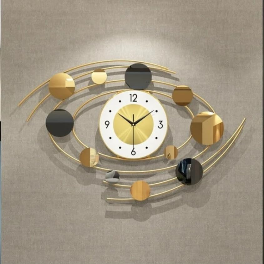 Modern Metal Wall Clock
