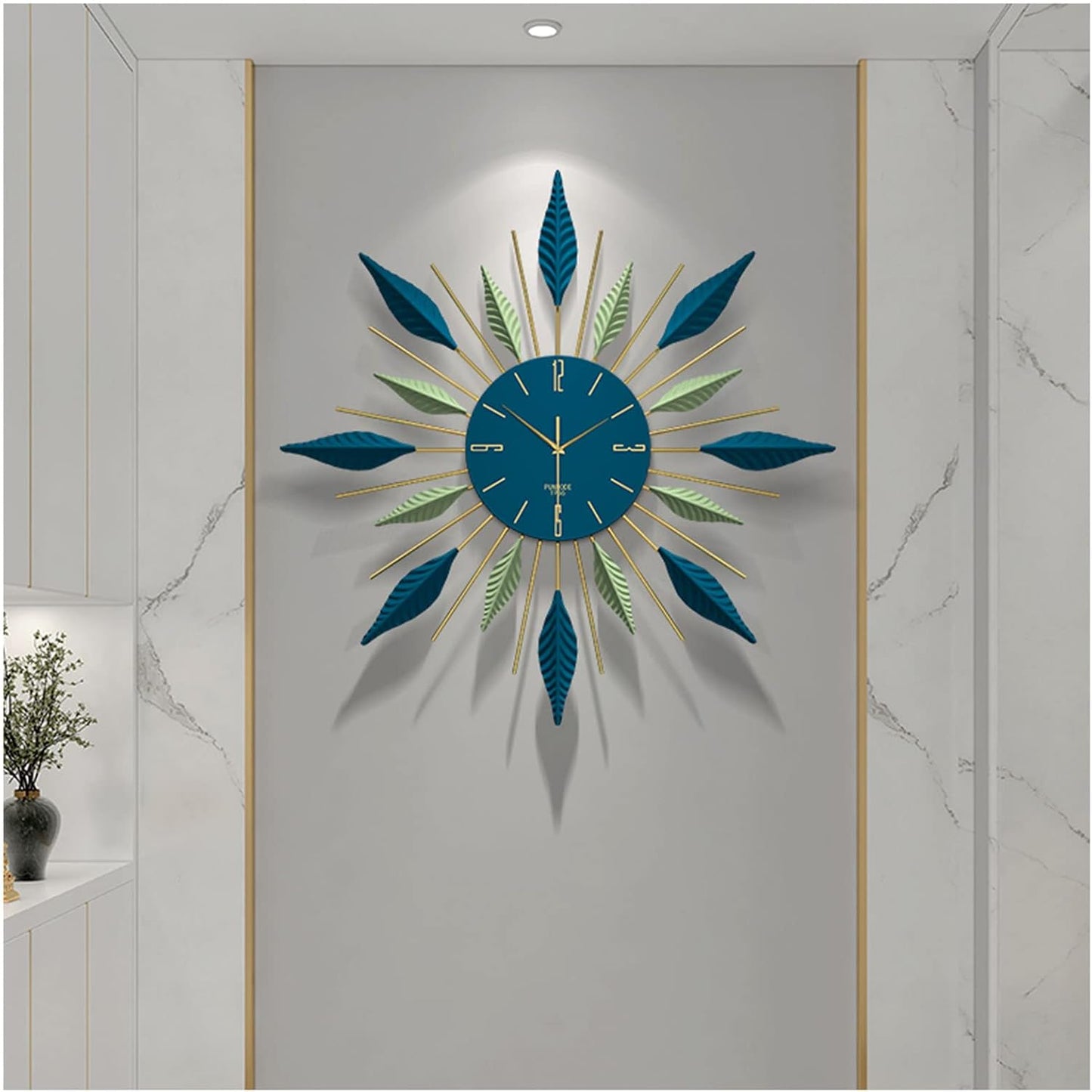 Wall Decor Wall Clock Northern Europe Wall Clock GREEN