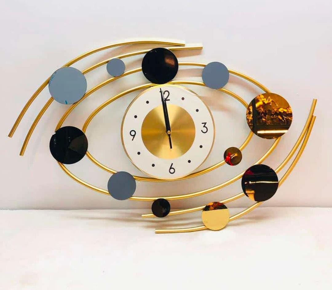 Modern Metal Wall Clock