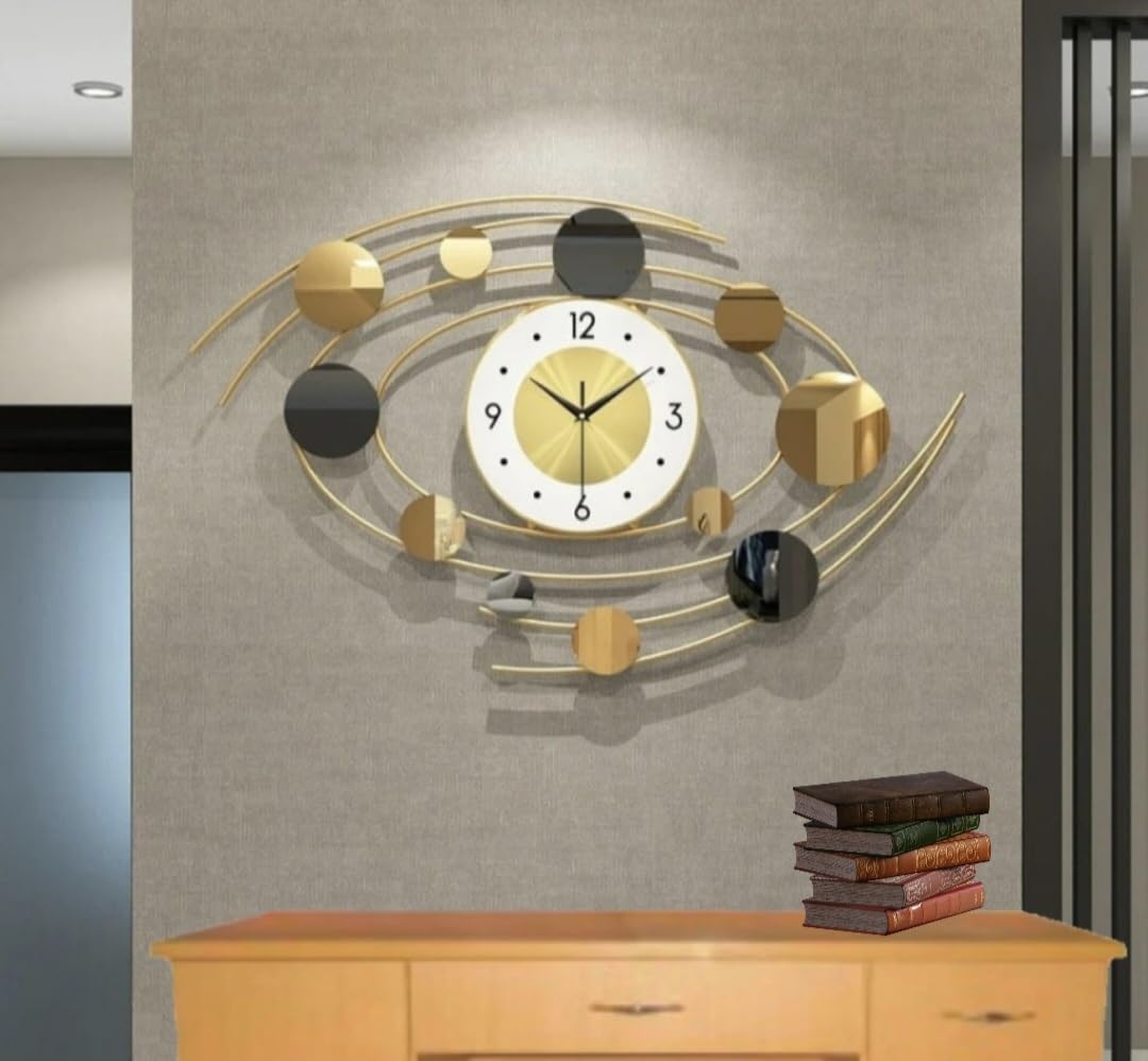 Modern Metal Wall Clock