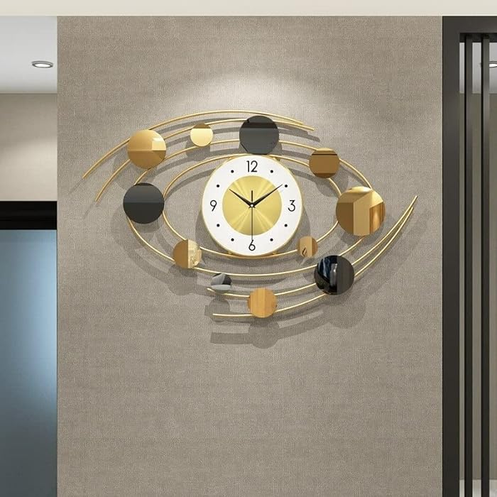 Modern Metal Wall Clock