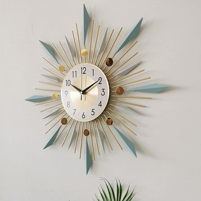 Large Wall Clock Metal Decorative Clocks