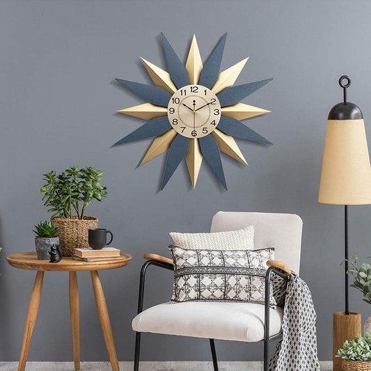 Metallic Wall Clock