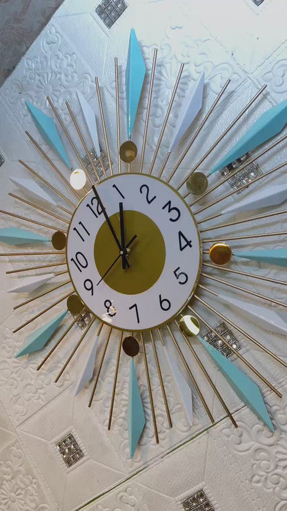Large Wall Clock Metal Decorative Clocks