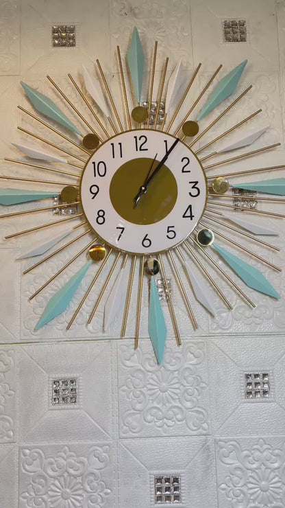 Large Wall Clock Metal Decorative Clocks