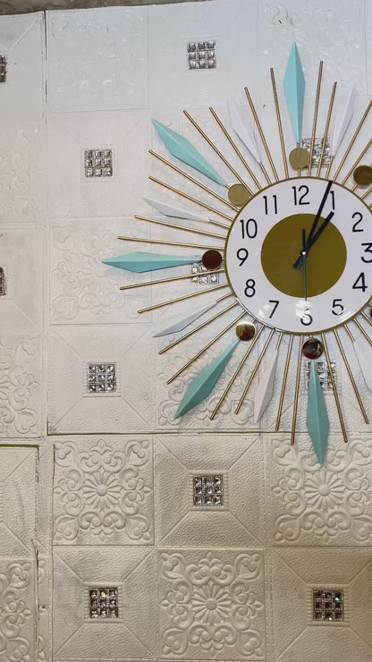 Large Wall Clock Metal Decorative Clocks
